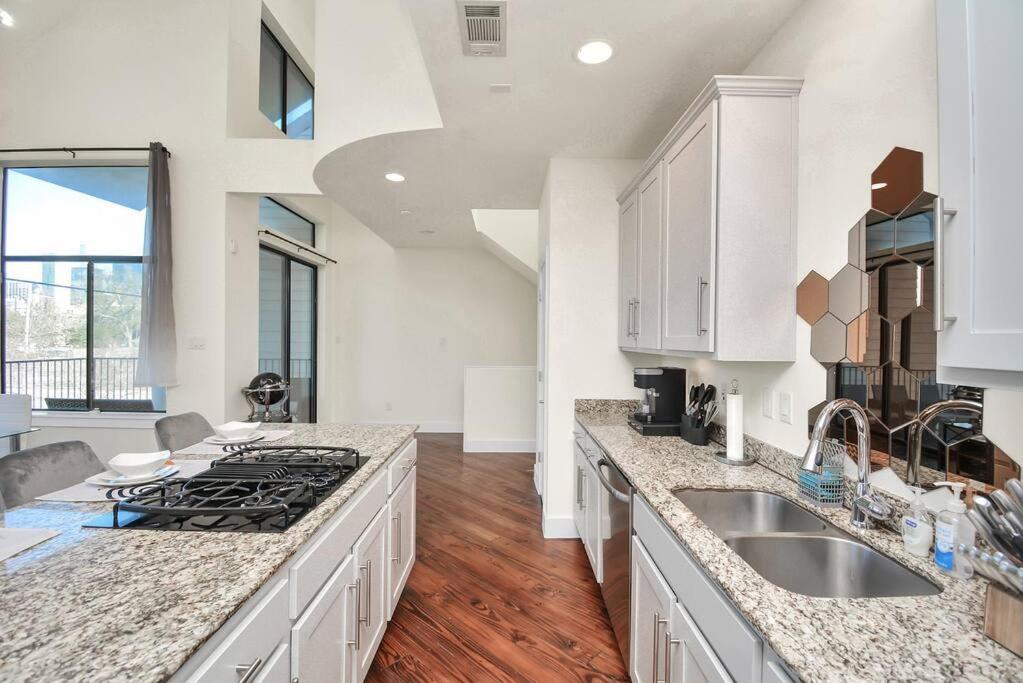 3Br/3.5Ba Three Story East Downtown Townhouse With View Vila Houston Exterior foto
